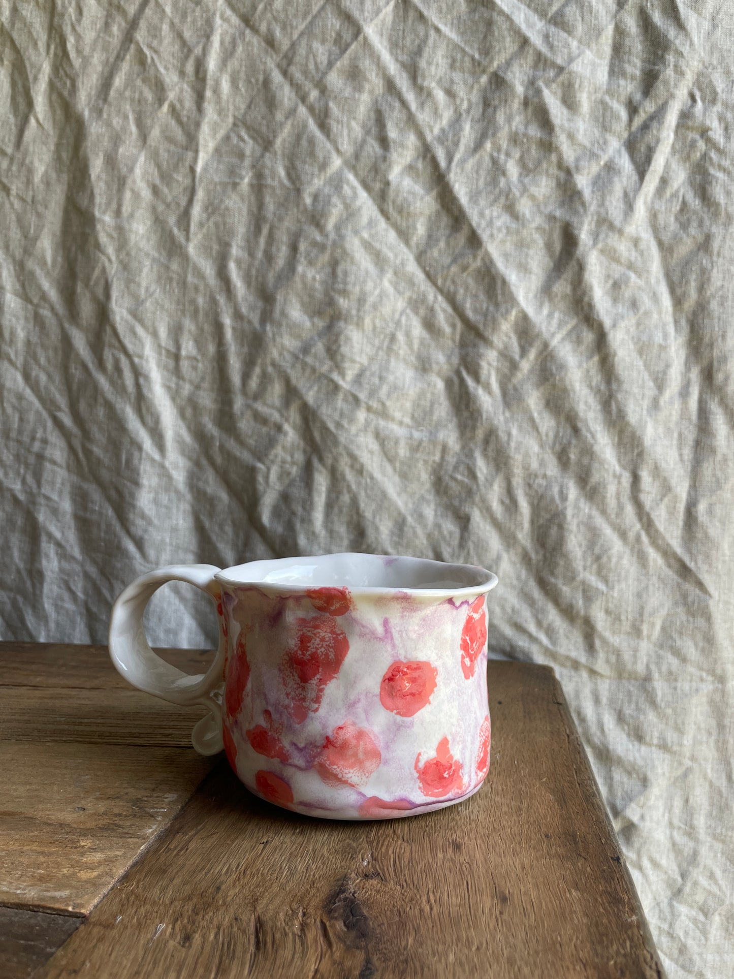 Porcelain Mug - Melty Dots