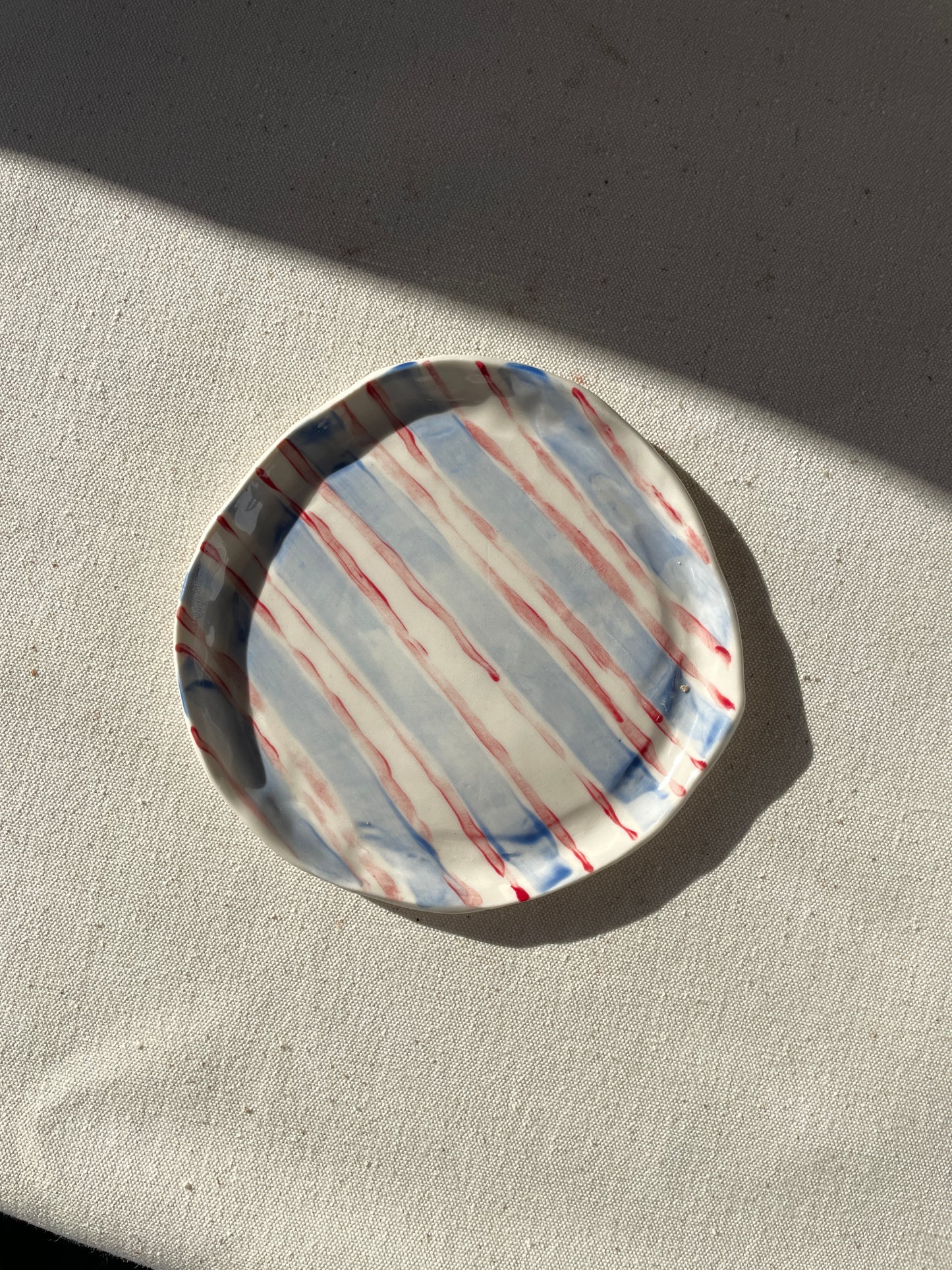 Striped Plate