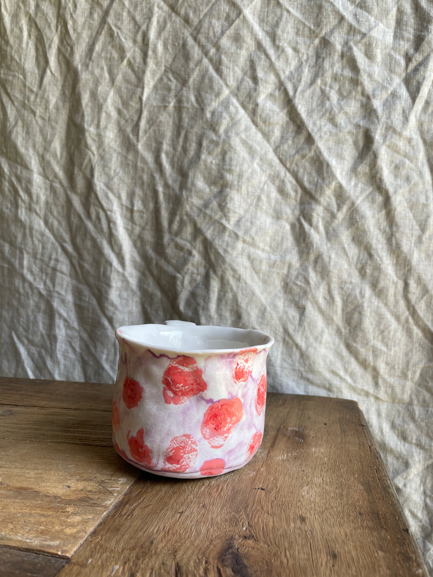 Porcelain Mug - Melty Dots
