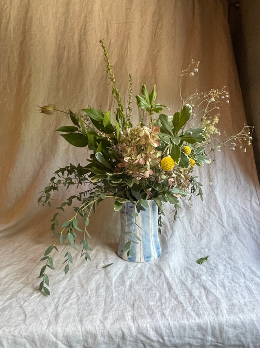 Pinstripe Vase