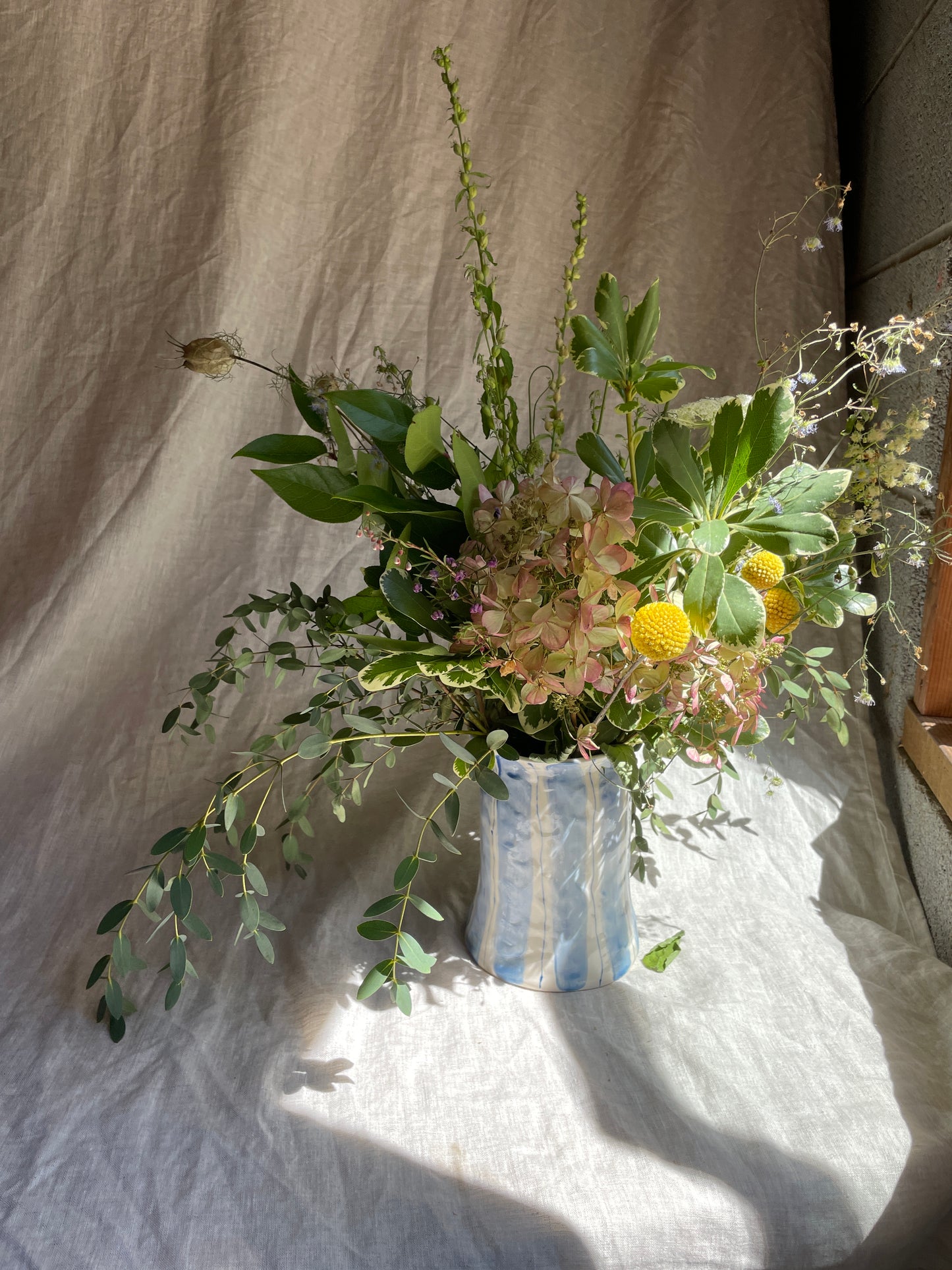 Pinstripe Vase