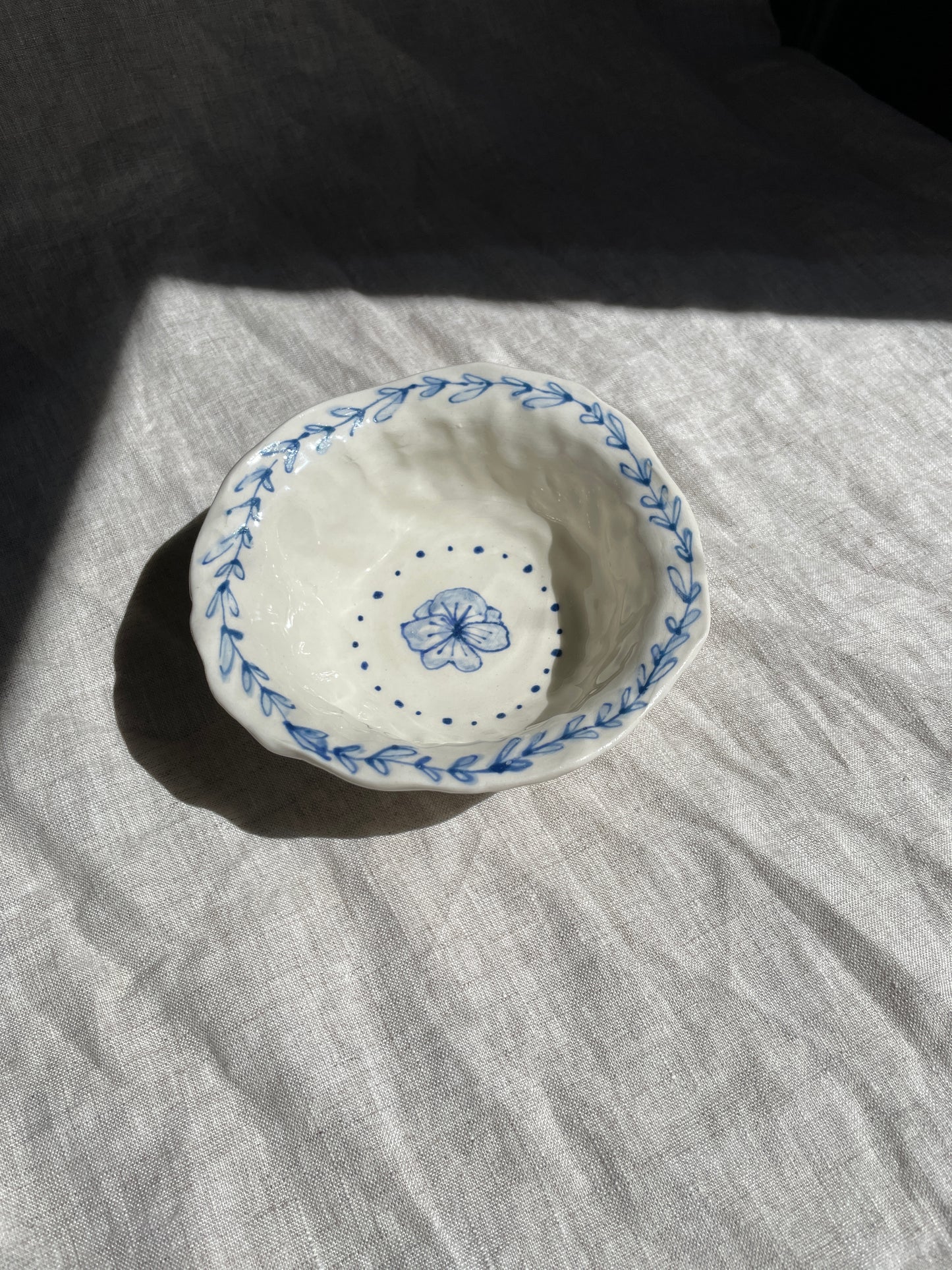 Trinket Dish - Pansy