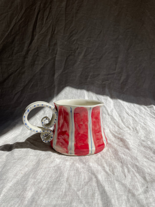 Mug - Red Pinstripe